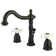 Heritage Widespread Bathroom Faucet with Double Porcelain Cross Handles