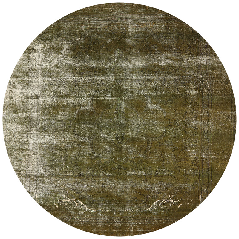 Ping Oriental Indoor Rug, Round 8'