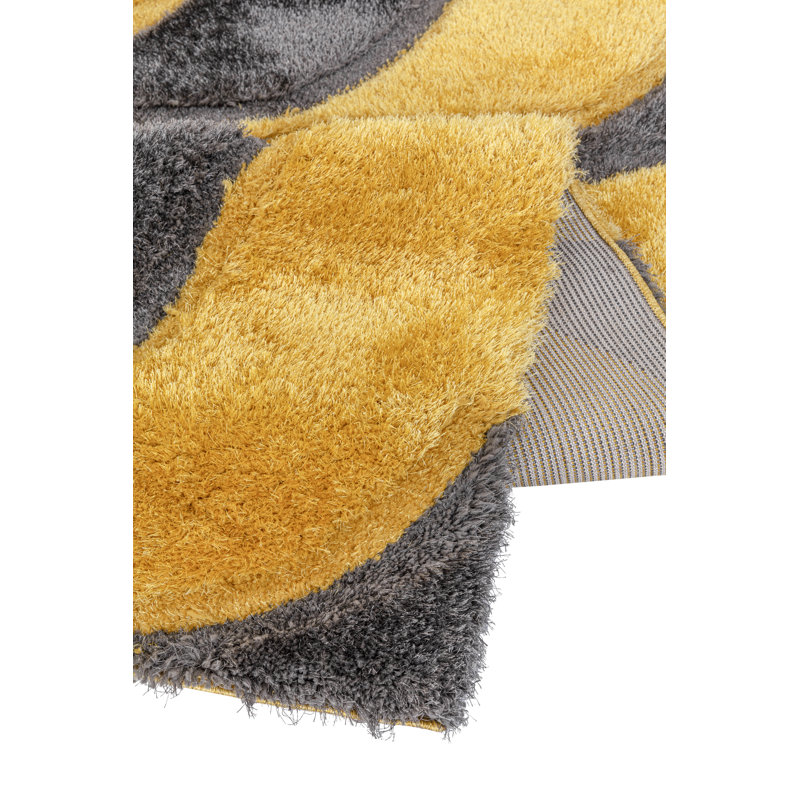 Abstract Area Rug, Rectangle 6'7" x 9'6"