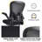 Ergonomic Home Office Mesh Task Chair Desk Chair With Flip-up Armrest