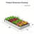 2pcs Metal Raised Garden Bed