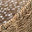 JVL Seagrass Wicker Decorative Basket