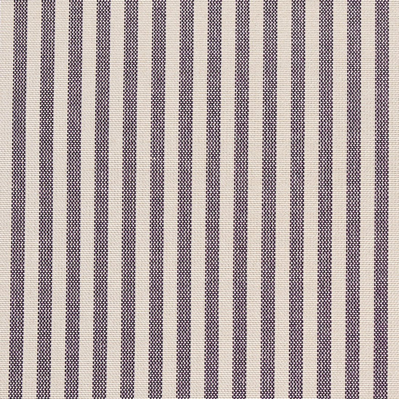 Tissu rayé en soie Charee, Aubergine