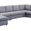 Canapé modulaire réversible 7 places Linen