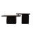 Lee Square Coffee Table Set with Fir Wood Legs-269016289
