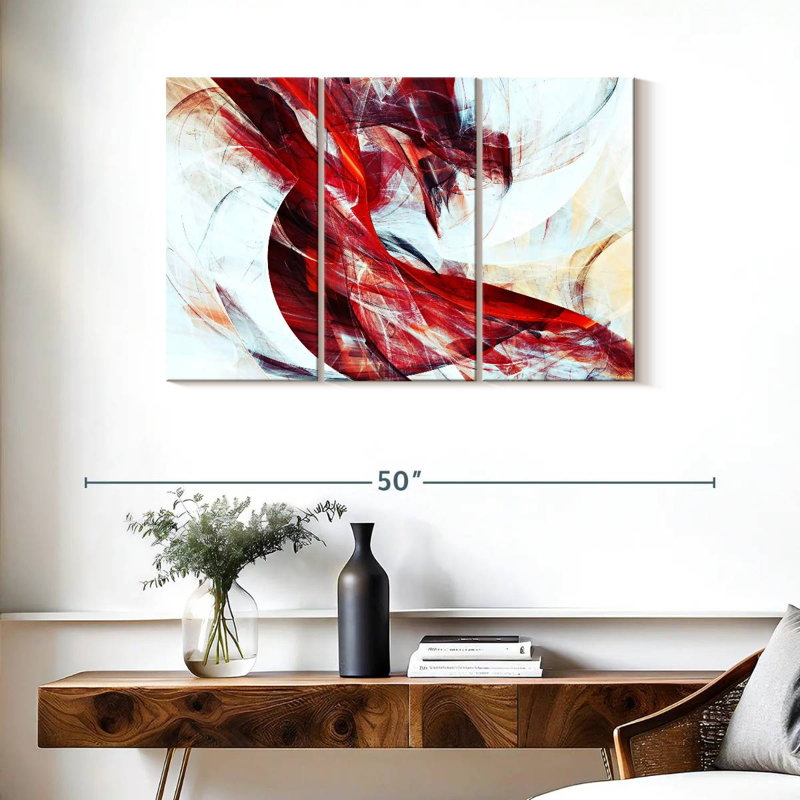 Avery Futuristic Abstract, 24" H x 38" W