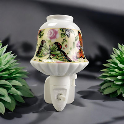 Floral and Butterfly Night Light
