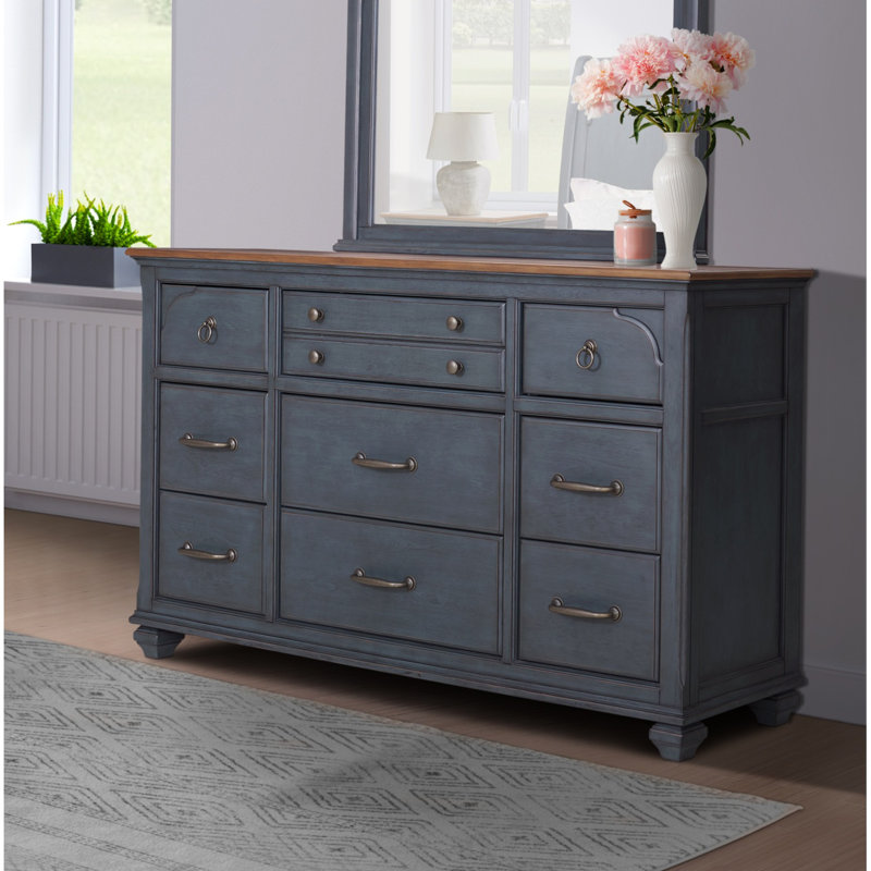 Commode 9 tiroirs pour chambre à coucher