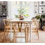 Amish Dining Wood Armchair-1728238941