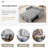 55.1-Inch Convertible Sofa Bed-2076448067