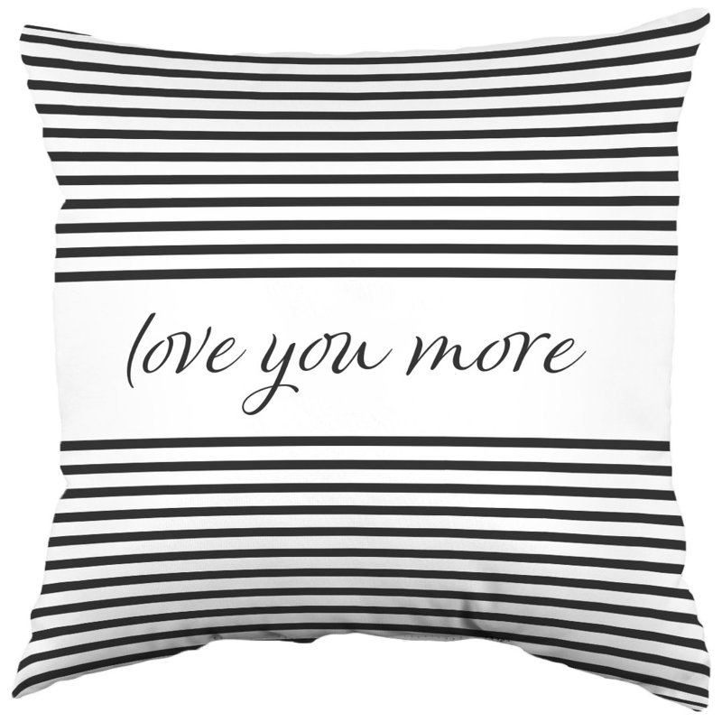 Coussin décoratif Love You More