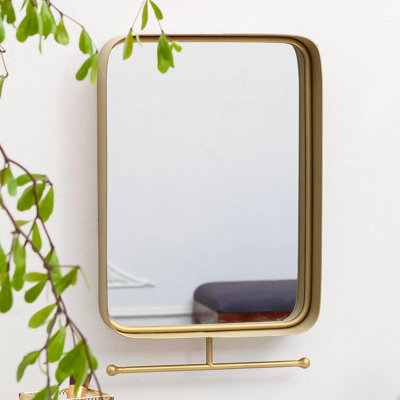 Miroir de salle de bain/meuble-lavabo tablettes Attie