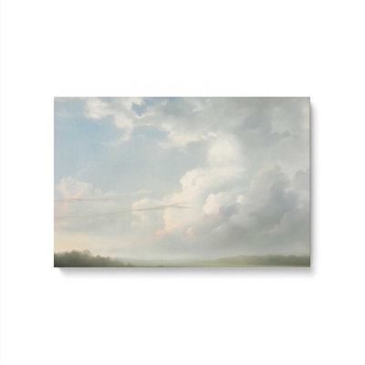 Soft Morning Sky Print on Canvas
