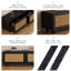 Meuble télé en bois manufacturé rétro-316444648