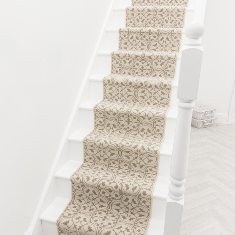 Stair Runner Geometric Shapes Area Rug, Stair Runner 60 x 480 cm