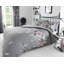 Modern Feather Design Duvet Cover Set with Matching Pillowcases - Polycotton Fabric Bedding-121351483-27798789