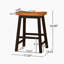 TABOURET SADDLE EN BOIS 24 po