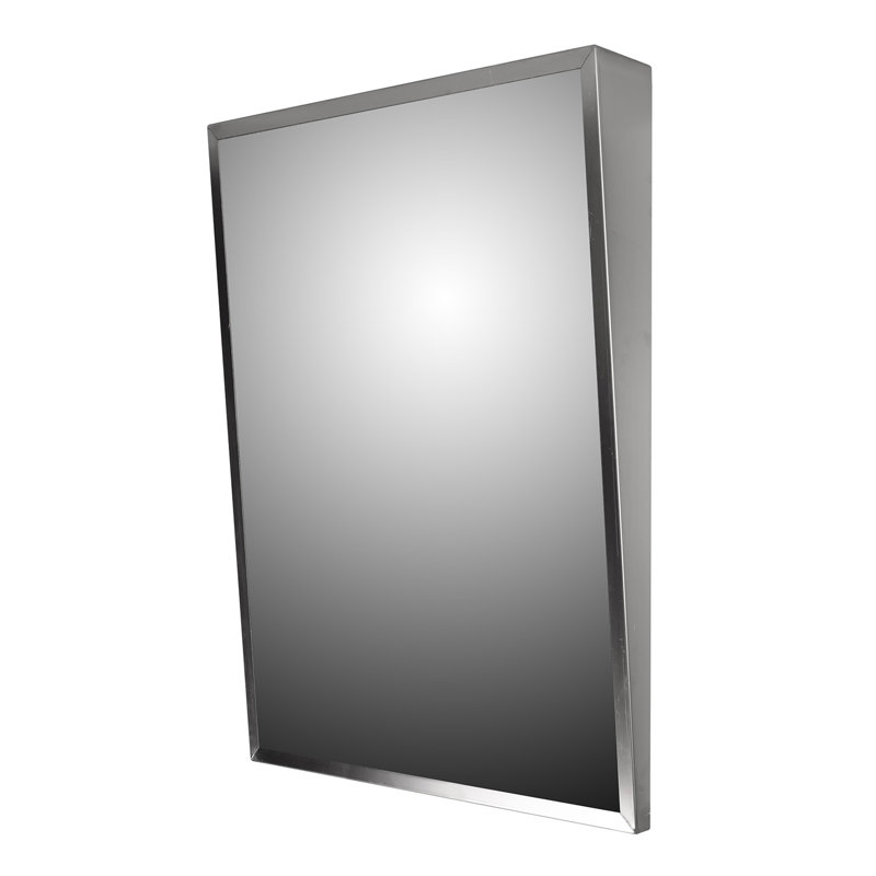 Miroir d'appoint Crewkerne, H 24 po x l 18 po x P 4 po