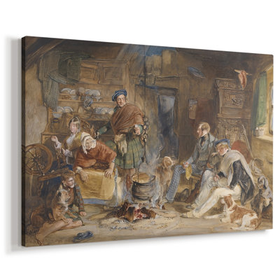 Highland Hospitality-John Frederick Lewis-Gallery Wrapped Canvas-1832