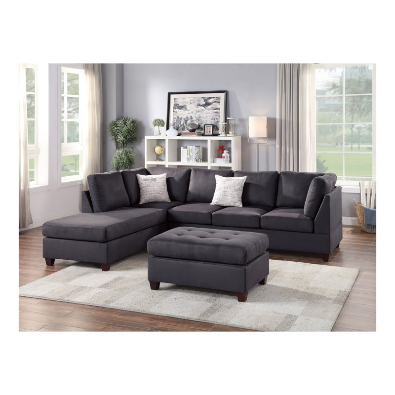 Magnifique canapé modulaire 3 pièces Dorris