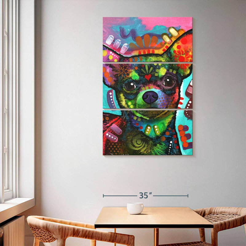 Brampt Chi, 65" H x 42" W