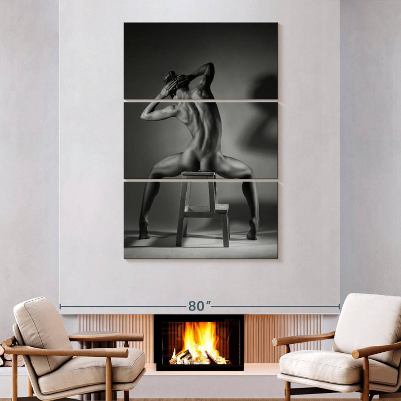 Bodyscape IV, H 74 po x l 48 po
