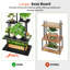 Support pour plante 67,32 po avec lumières de croissance Wahkon (ensemble de 2)-937671548