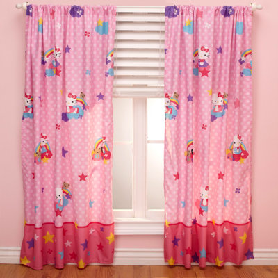 Semi Sheer Sliding Panel Pair
