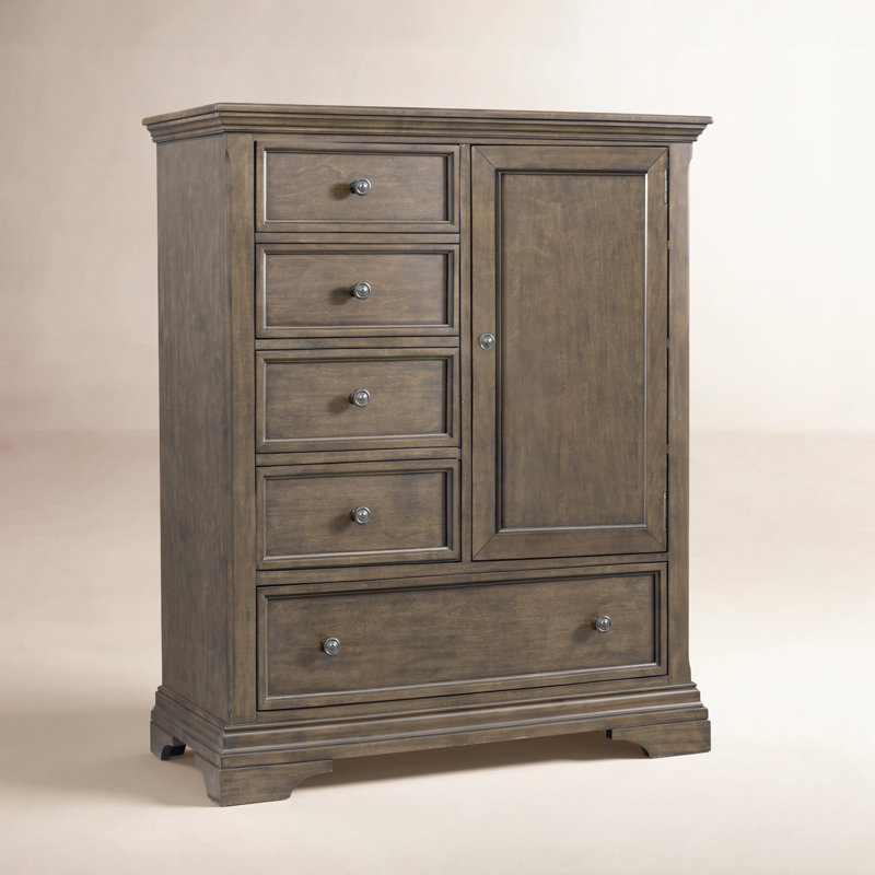 Frony Kids 6 - Drawer Combo Dresser, Rosewood
