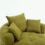 Canapé simple en chenille avec coussins-276592243