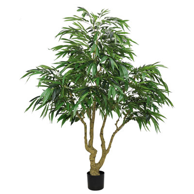 Saule artificiel de 7 pi - Faux arbre avec branches tombantes pour un décor tranquille