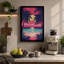 Tropical Sunset Coastal - Wrapped Canvas-1888573988-1888573990