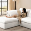 Canapé modulaire surdimensionné 113,8 po Aarti Cloud-1518206311