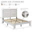 Base de lit en bois avec tête de lit-295092804-273442574