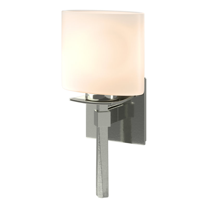 Beacon Hall Ellipse Glass Sconce, Sterling