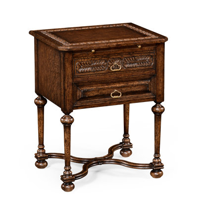 Sherwood Oak 23.88 in. Solid Wood Console Table