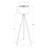 Lighting, 63"H, Floor Lamp, Black Metal, Ivory / Cream Shade, Contemporary-81424320