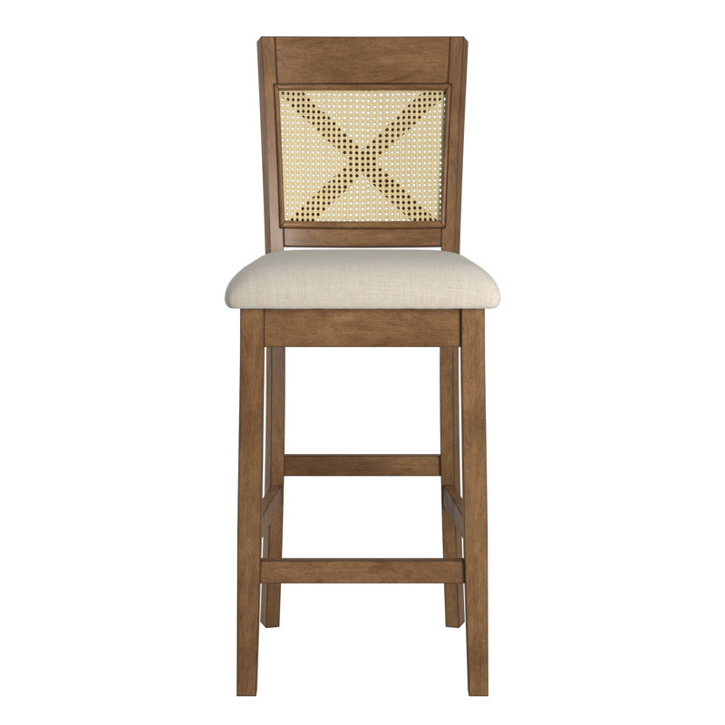 Pulukan 26.32'' Counter Stool, Oak