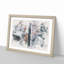 Dividing The Forest - Picture Frame Painting-56874204-56874205