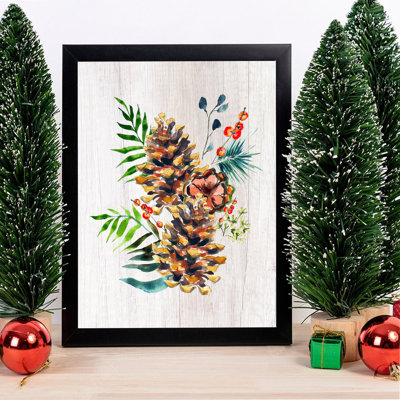 Decorative Framed MDF Painting