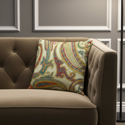 Paisley Bay Paisley Reversible Throw Pillow