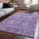 Tapis mauve Premium lavable à la machine