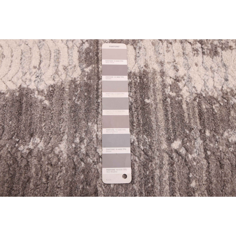 Tapis gris Elysian 2 pi 6 po x 17 pi 8 po