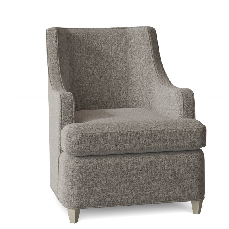 Fauteuil à oreilles Libby Langdon, Amande chamois, Neige 2018
