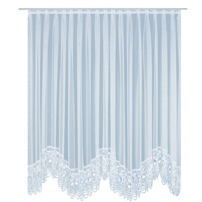 Nydia Semi Sheer Single Curtain Panel