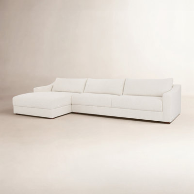 Nora Upholstered Chaise L-Sectional