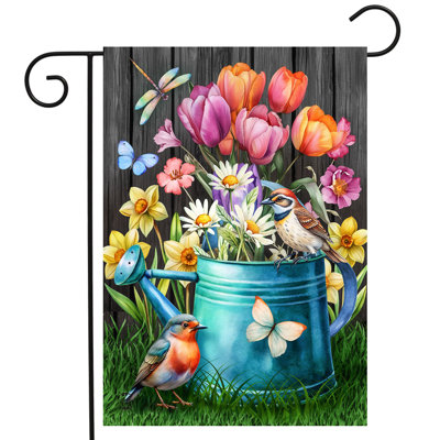 Drapeau de jardin Garden Buddies