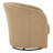 Upholstered Leather Swivel Barrel Accent Arm Chair-127448821