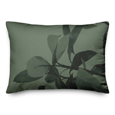  Housse et insert de coussin rectangulaire d'extérieur Plant