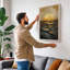 Sun Over Water Coastal - Wrapped Canvas-22440819-22440821